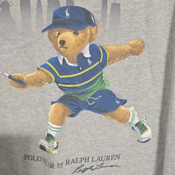 Polo by Ralph Lauren Gray Classic Fit T-Shirt - Picture 3 of 5